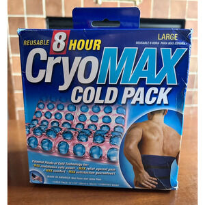 Cryo-MAX 8 Hour Reusable Cold Therapy Ice Pack Large 12" x 12" Back & Full Body